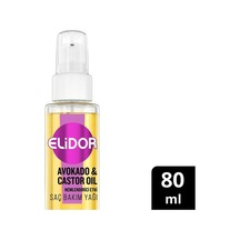 Elidor Saç Bakım Yağı 80ml Avokado & Castor Oil