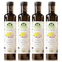 Limon Sarımsak Kürü 4 Adet 4x500 Ml