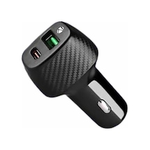 38w Usb Type-c Girişli Oto Çakmaklık Araç İçi Hızlı Şarj Çakmaklık Şarj Aleti Diğer