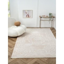 Çam Halı Otto Ot004a Bej Eskitme Desen Salon Halısı