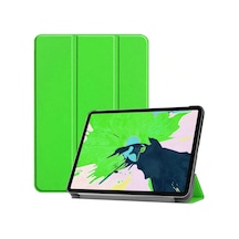 Lexroo Apple Uyumlu iPad Pro 11 2020 2.nesil Smart Cover Standlı 1-1 Kılıf - Yeşil