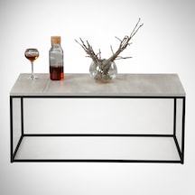 Cosco Orta Sehpa Metal & Orta Masa Deniz Meşe / Metal Ayaklı