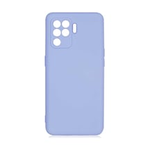 Zore Reno 5 Lite Kılıf Nvth Mara Lansman Kapak - Lila