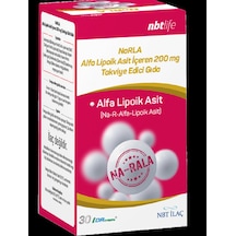 Nbt Life Narrla Alfa Lipoik Asit 30 Kapsül Alpha Lipoic Acid