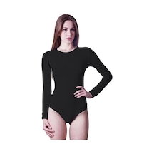 Dono Bayan Likralı Uzun Kollu Çıtçıtlı Body 2340 001