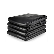 Endüstriyel Jumbo Boy Dökme Çöp Torbası Siyah 250 Mikron Kalın 25 KG 80 x 100 CM