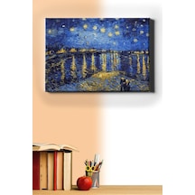 Webstyle Sayılarla Boyama Seti Kasnaklı Yıldızlı Geceler 50 X 65 Cm