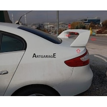 Renault Fluence Boyasız Yüksek Spoiler-fiberglass