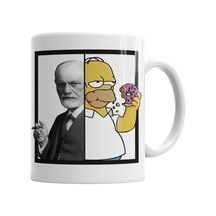 Homer Freud Kupa Bardak Porselen Karışık