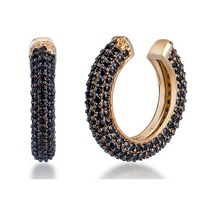 Cosar Silver 925 Ayar Zırkon Taşlı Kıkırdak Küpe Rose