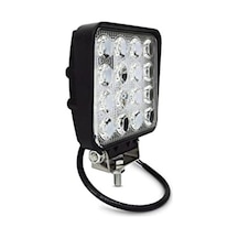 4 Adet 16 Led Off Road Lambası, 48 Watt Güç Ve 12/24 Volt Uyum