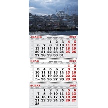 2026 Yılı Gemici Takvimi-bulutlar Altında Eminönü