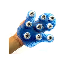 Masaj Eldiveni 9 Bilyeli Massage Glove Mavi
