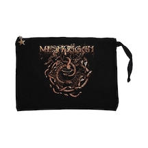 Meshuggah The Ophidian Trek Siyah Clutch Cüzdan / El Çantası Siyah