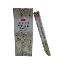 2 Adet Çubuk Tütsü Precious White Sage Aromalı, Ortam Kokulandırma, Meditasyon Ve Ritüel Kullanımı, Incense Sticks