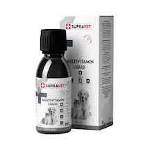 Supravet Multivitamin Sağlıklı Kedi Köpekler İçin Sıvı Damla 100 Ml