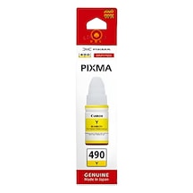 rl Canon Uyumlu Gı-490 Sarı Yellow Mürekkep 70ml - G1400 G2400 G3400 G3411 G4411 Serisi
