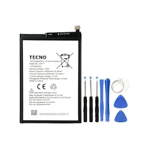 Tecno Comon 15 Air Pil Batarya Bl-49ft 5000 Mah+tamir Set