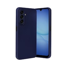 Samsung Uyumlu  Galaxy A37 5g Thermax Silikon Kılıf - Lacivert 0.2M-Çok Renkli