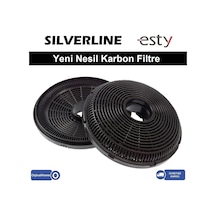 Silverline Uyumlu Esty Davlumbaz Yeni Nesil Karbon Filtre - 445640954