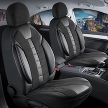 Mercedes-benz B Serisi Keten Oto Koltuk Kılıfı Ön Arka Set Dark Siyah Vista Seri