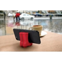 Bot Şeklinde Telefon Tutucu Çok Renkli