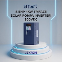 Smart - İnges 5.5 Hp 4 Kw Trifaze Solar Pompa İnverteri - 380 Volt Güneş Enerji Sistemi Sürücüsü