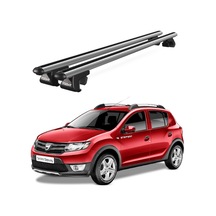 Venüs Dacia Sandero 2013-2020 Uyumlu Gri Ara Atkı Port Bagaj Tavan Barı