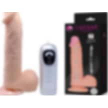 Hızlı Express 20 Cm Kıkırdaklı Yapıda Titreşimli Kalın Vibratör Penis