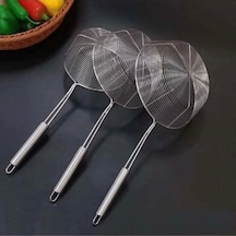 Mien Men1254 Metal Süzgeç 16 Cm 1 Adet Gri