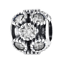 Nur Silver Taşlı Yuvarlak Gümüş Charm Nur-bl00120
