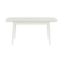 Cira Ortadan Açılır Mutfak Masası 75x130 Cm Beyaz