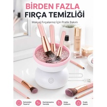 Elektrikli Makyaj Fırçası Temizleyici Usb İle Çalışan Otomatik Fırça Yıkama Makinesi Yeni Nesil 84347885