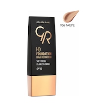 Golden Rose Fondöten Hd Fondöten High Definition 106 Taupe