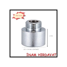 Bas Uzatmasi - 1-2 X 3-4 Bas Uzatmasi 2 Cm Uzunlugunda 1.Kalite