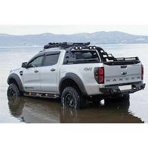 Toyota Uyumlu Revo Off Road Metal Işıklı Rollbar 2010-2021 Aqm-x10