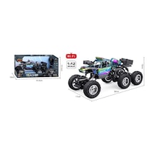 Kameralı 1:12 Telefon Kontrollü Off Road Araba Şarjlı, Duman Efektli, 6 Kanal Rc Araç