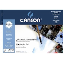 Canson 1557 Resim Blok 200Gr 35X50 15Yp