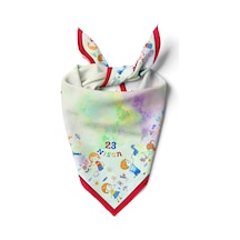 23 Nisan Çocuk Bayramı Temalı Bandana/fular Kırmızı