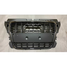 Audi  A3 2008 -2012 Panjur S3 Gri/Krom  Çerçeve