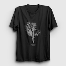 Presmono Unisex Tree Alice In Chains T-shirt Siyah