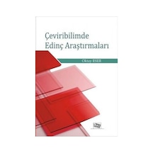Çeviribilim Edinç Araştırmaları  - Oktay Eser  - Anı Yayıncılık