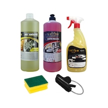 Lastik Parlatıcı Jant Temizleyici Hızlı Cila 1 L x 3 Adet Set