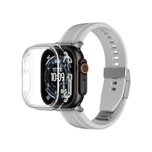 Watch Ultra 49mm Uyumlu Amazingthing Radix Minimal Fullguard Sert Pc Kasa Ve Ekran Koruyucu Şeffaf