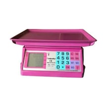 Yeni Renkli Elektronik Dijital Manav Market Pazarcı Mutfak Terazisi 40 Kg Kapasite 2 Gr Hassasiyet Renkli