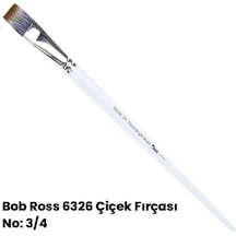 Bob Ross 6326 Çiçek Fırçası No: 3-4
