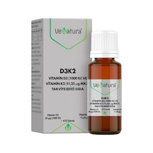 Vitamin D3k2 Vitamin D3 1000ıu Vitamin K2 11.25mcg Damla 20ml