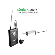 König K-400 Y Uhf Telsiz Yaka Mikrofonu