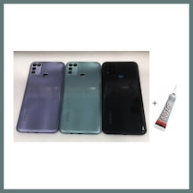 Bezos İnfinix Hot 10 Play Arka Batarya Pil Kapağı Gümüş Ventra