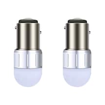 Space Dekoratif Canbus'lı Led Ampul Beyaz Çift Duy Şaşı Tırnak / Laam162-3